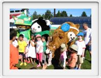 meeting the 2010 Olympic mascots