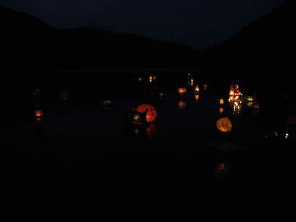 Lanterns afloat