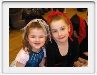 K and M at the school concert